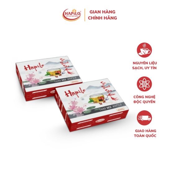 Trà thảo mộc Hapilo đóng gói