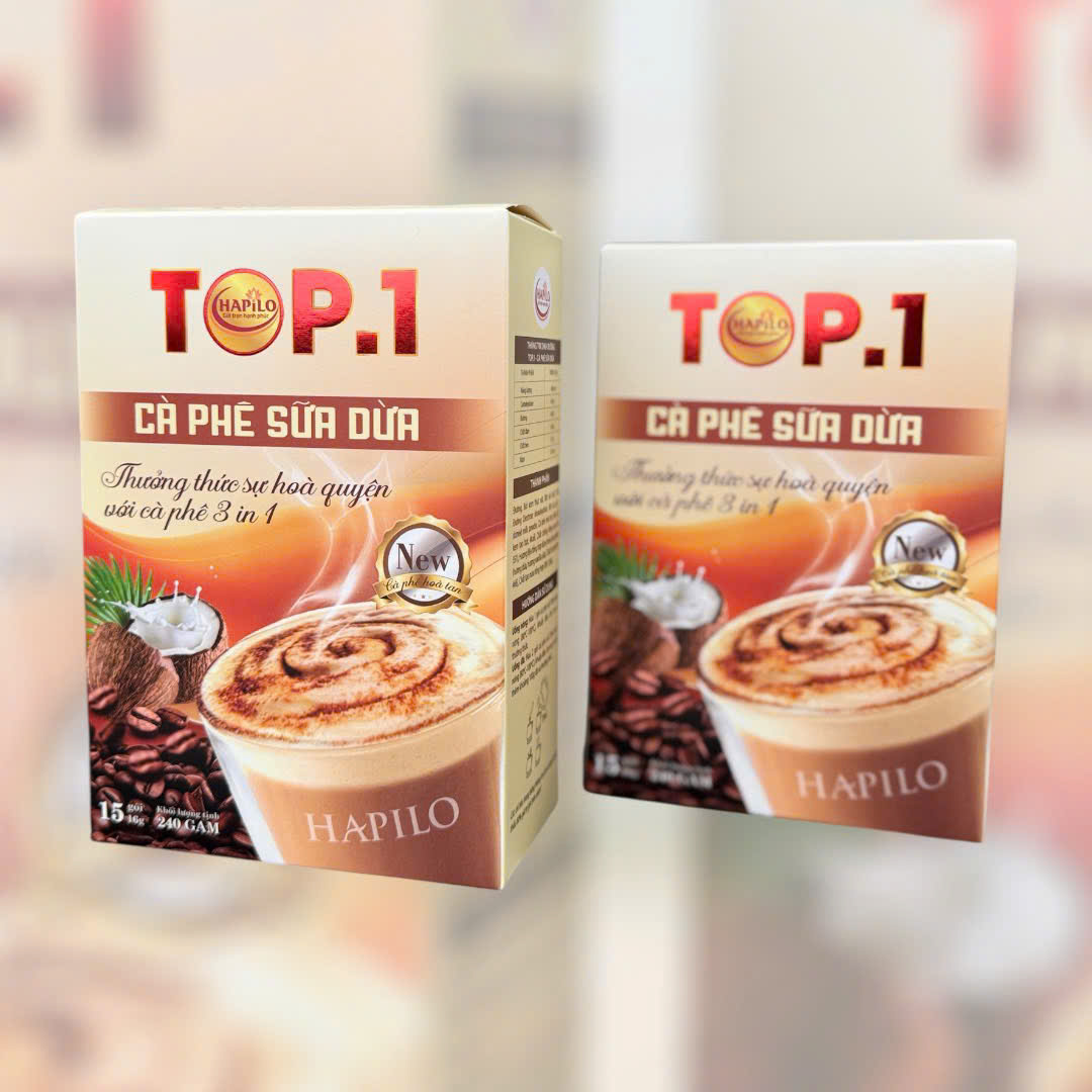 Cà phê sữa dừa TOP 1 đặc biệt